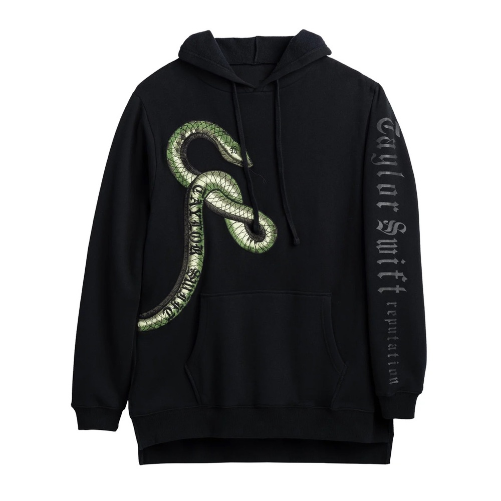 Taylor Swift Reputation Embroided Snake Hoodie
